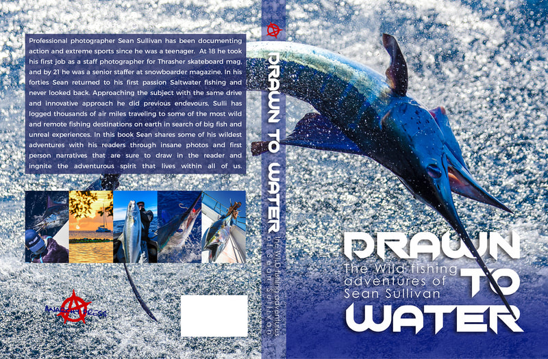 Full front and back cover of Drawn to Water by Sean Sullivan